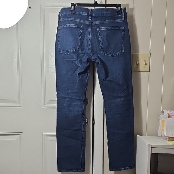 J. Crew Men's Dark Blue Straight Jeans - Picture 2 of 2